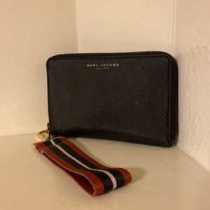 Black Marc Jacobs Zipper Wallet